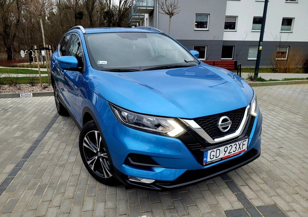 Nissan Qashqai cena 85900 przebieg: 40000, rok produkcji 2020 z Gdańsk małe 631